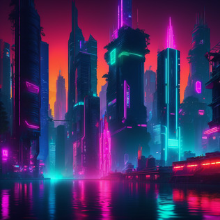 Cyberpunk Cityscape